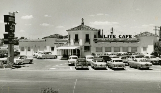 Elite Cafe in the 1920s